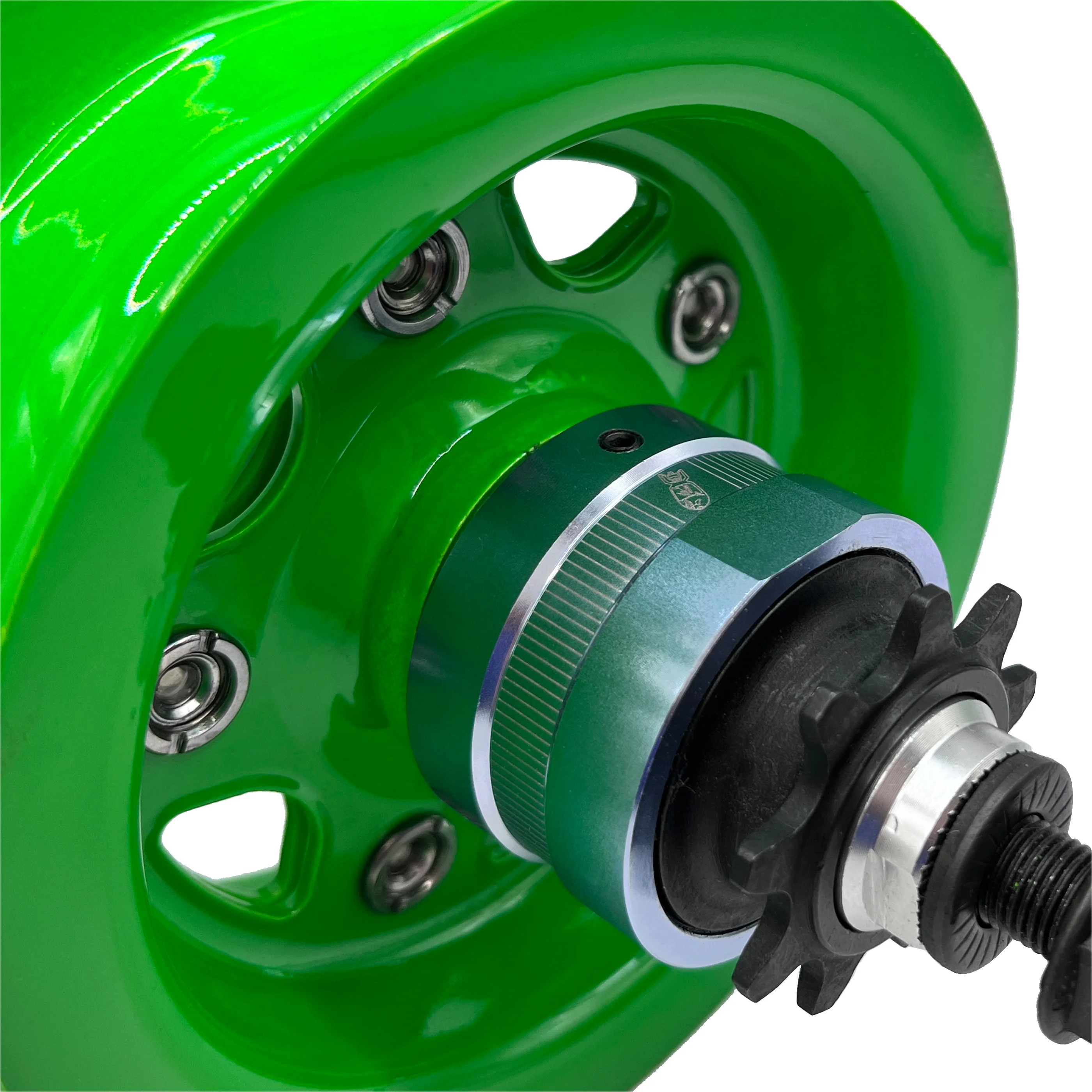 Rear Wheel - Green - Image 4